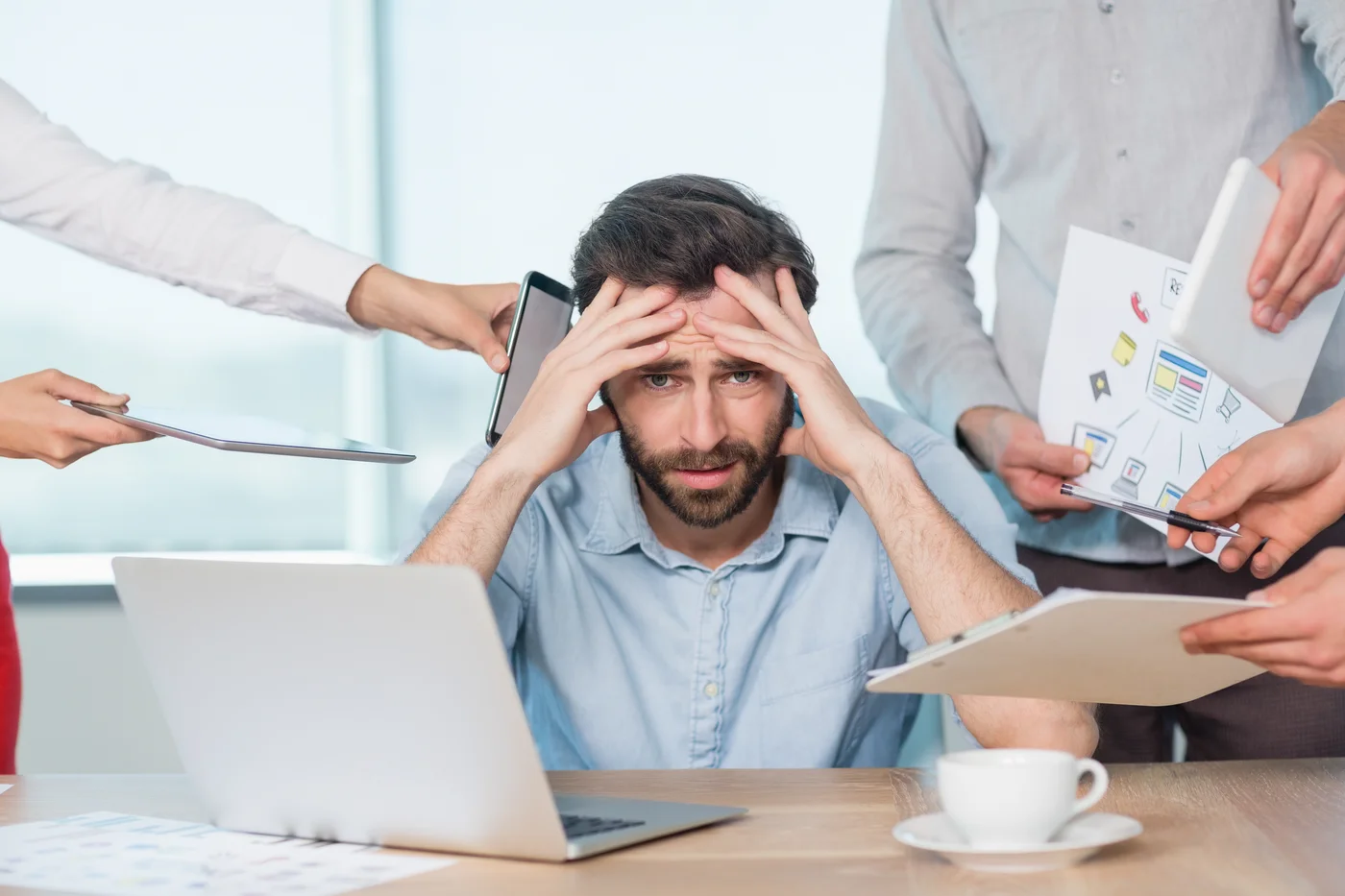 Estrés laboral y burnout